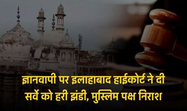 ज्ञानवापी पर इलाहाबाद हाईकोर्ट ने दी सर्वे को हरी झंडी, मुस्लिम पक्ष निराश