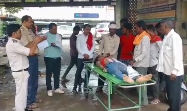 श्री रावतपुरा सरकार कालेज की एक पुरानी दीवार गिरने से बड़ा हादसा मजदूर की गई जान