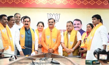 MP Election 2023 :  एमपी में कांग्रेस को बड़ा झटका, पूर्व विधायक अभय सिंह ने किया पत्नी समेत भाजपा में घर वापसी।
