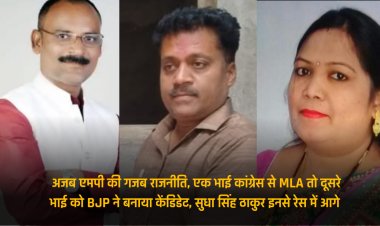 अजब एमपी की गजब राजनीति, एक भाई कांग्रेस से MLA तो दूसरे भाई को BJP ने बनाया केंडिडेट