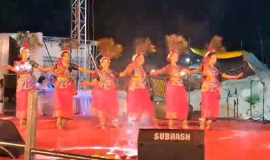 Narmada Mahotsav 2023: आतिषबाजी के साथ दो दिनी नर्मदा महोत्सव का किया गया समापन।