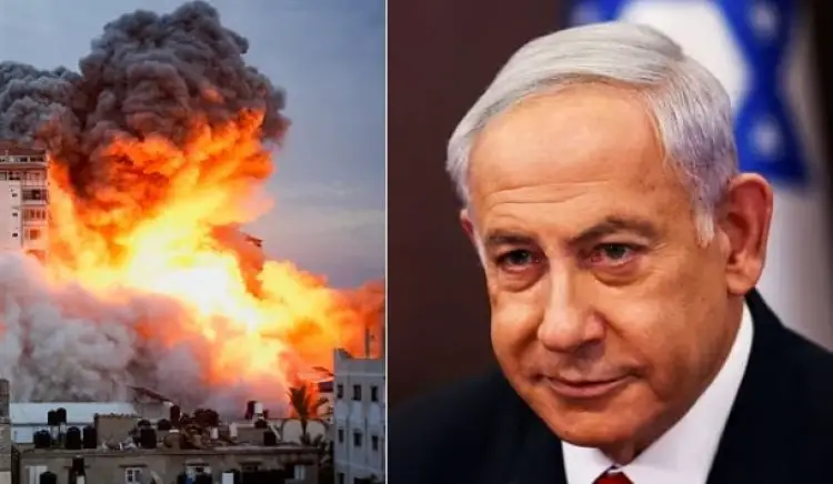 इस्राइली प्रधानमंत्री बेंजामिन नेतन्याहू की चेतावनी गाजा के लोगों को तुरंत शहर छोड़े
