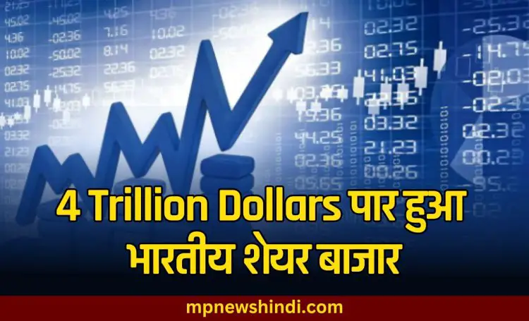 Indian stock market: IREDA का IPO लिस्ट होते ही 4 Trillion Dollars के पार हुआ भारतीय शेयर बाजार