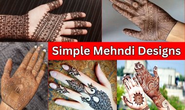 Simple Mehndi Designs For Some Special Wedding Season |  Wedding Season Special Mehndi Designs