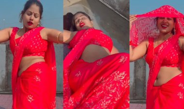 Desi Bhabhi Sexy Video: पिंक साड़ी में देशी भाभी ने दिखाया जलवा, हर कोई वीडियो कर रहा शेयर