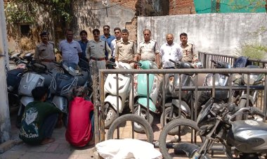 जबलपुर में बाइक चोर गिरोह का पर्दाफाश, 12 बाइक बरामद,  कटनी से भी जुड़ा कनेक्शन