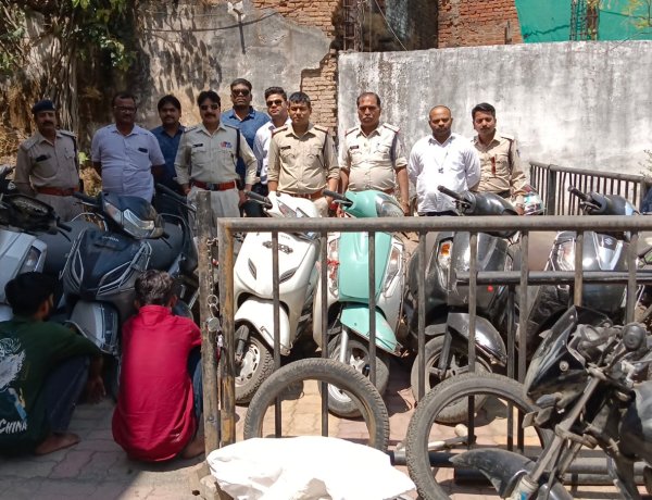 जबलपुर में बाइक चोर गिरोह का पर्दाफाश, 12 बाइक बरामद,  कटनी से भी जुड़ा कनेक्शन