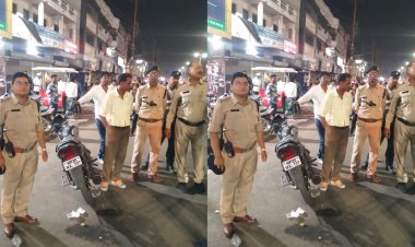 चालान भरने की जल्दी पड़ी भारी पुलिस को हुआ शक, चोरी की निकली बाइक, युवक गिरफ्तार