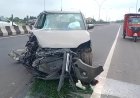 Jabalpur News: बरेला टोल नाके के पास भीषण सड़क हादसा, दो बाइक सवारों की मौके पर मौत, कार सवार घायल