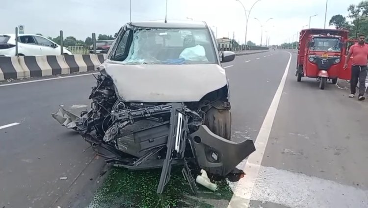 Jabalpur News: बरेला टोल नाके के पास भीषण सड़क हादसा, दो बाइक सवारों की मौके पर मौत, कार सवार घायल